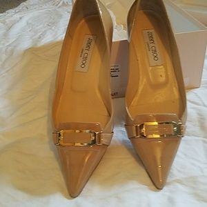 Jimmy Choo patent leather shoes